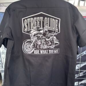 STREET GLIDE (BLACK STREET GLIDE DICKIE SHIRT)