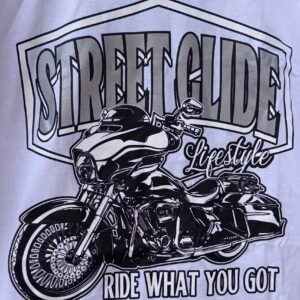 STREET GLIDE (WHITE T)